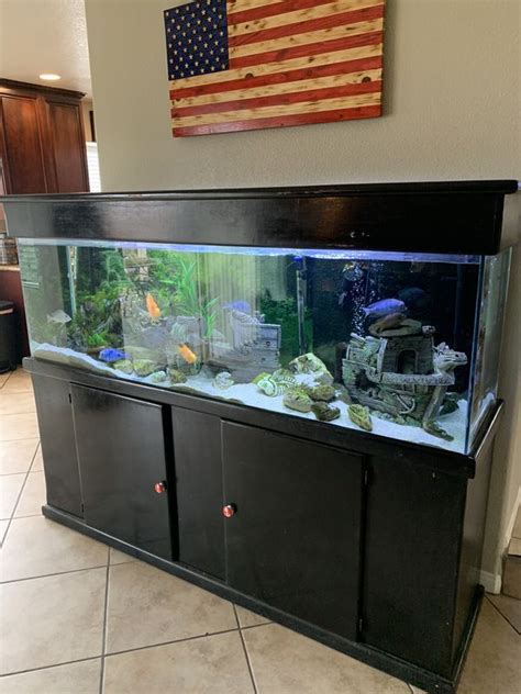 130 gallon fish tank